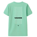 Camiseta Regular Misty Jade "VAMOS"