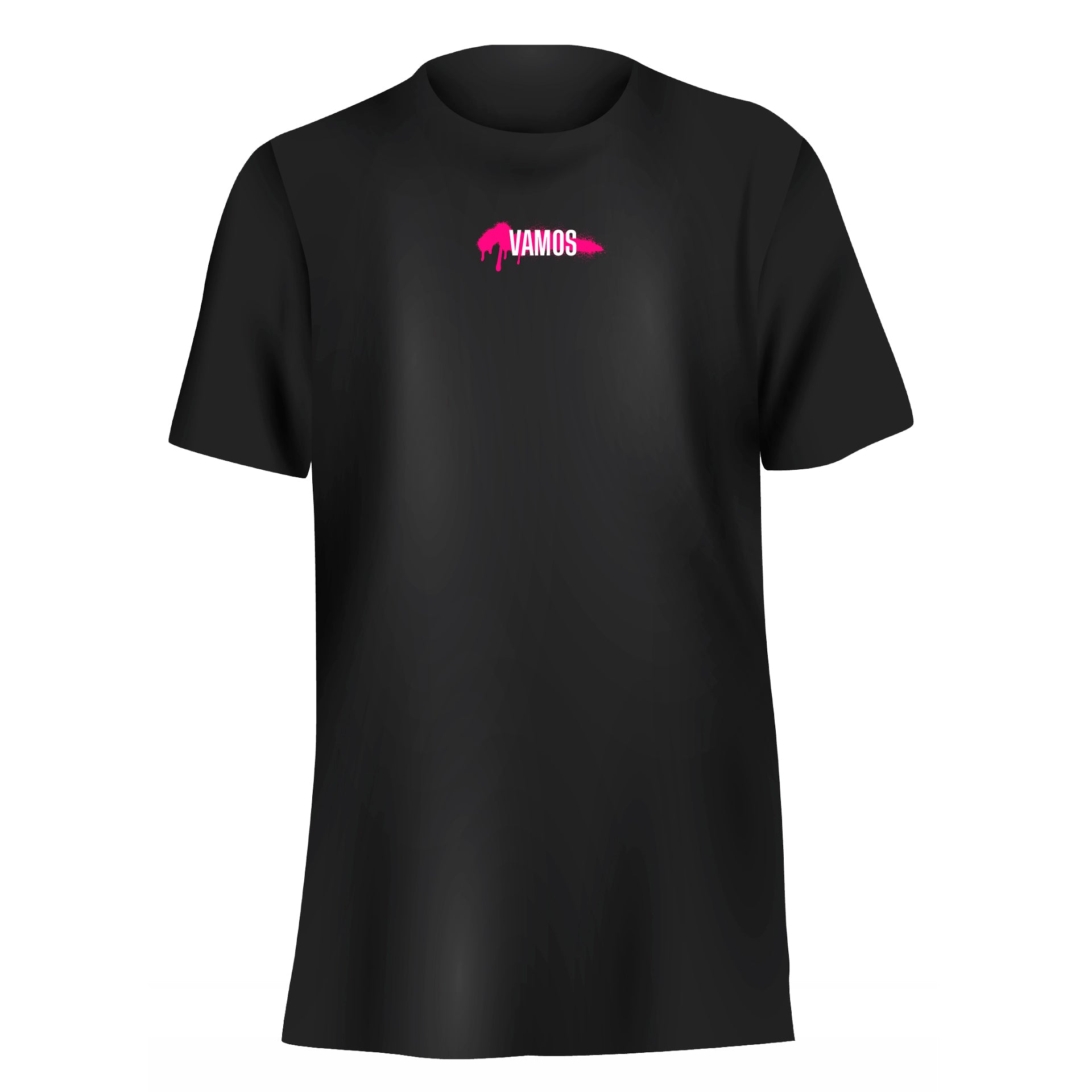 Camiseta Oversize Negra "V – Gamble Mode On"
